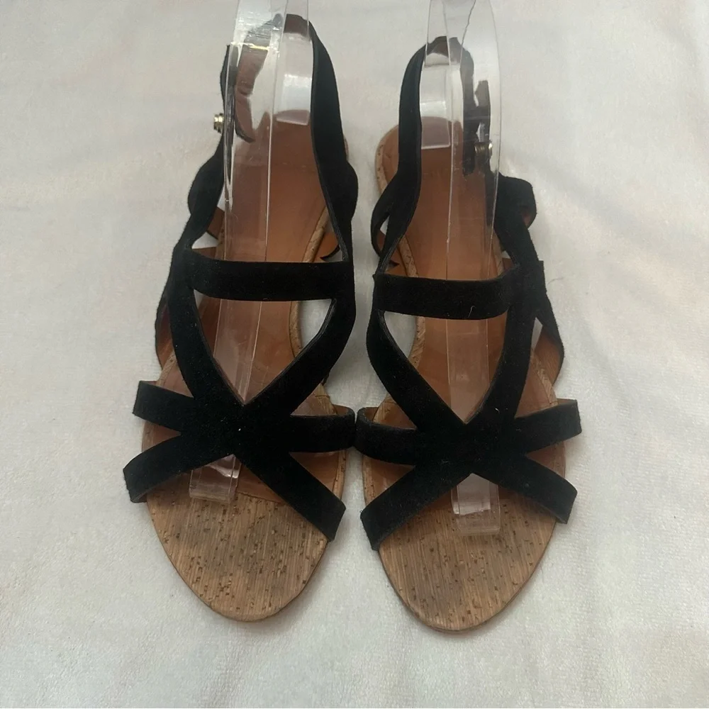 Givenchy Black Strappy Open Toe Sandals